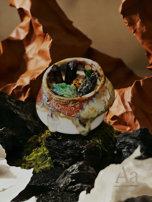 AURAAROMA镜境 手作扩香聚宝盆一物一拍 商品图0