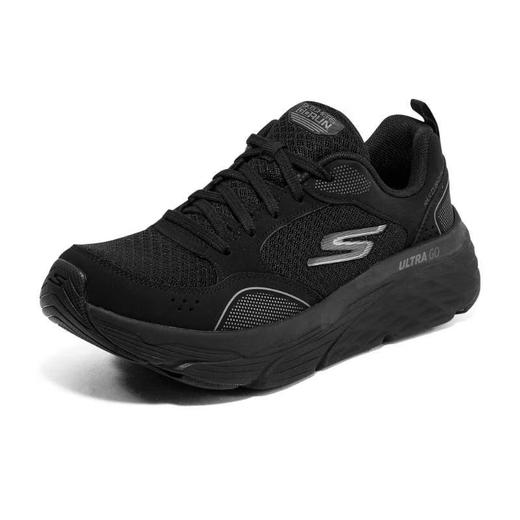 Skechers斯凯奇 女轻质缓震跑鞋 128537-BBK 商品图0