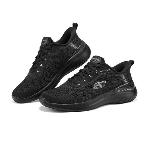 Skechers斯凯奇 男绑带运动鞋 233031-BBK 商品图3