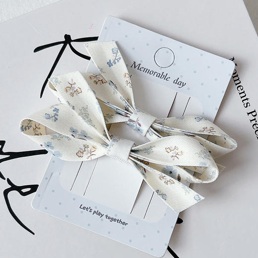 海盐蓝系蝴蝶结对夹-纪念日百货门店同款169447078 商品图3