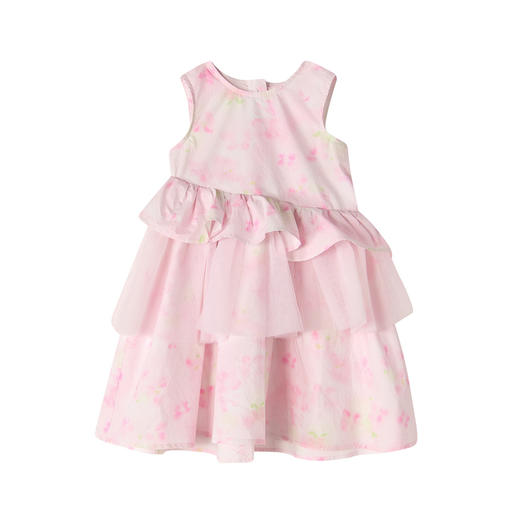 笛莎Deesha 2026年夏季新款小童女童F时尚出街连衣裙连衣裙 商品图4