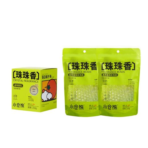 CECEBEAR小仓熊 晶珠香氛（落日橘子海）正装1盒*1袋替换装 610194A 商品图0