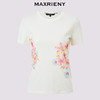 【商场同款】MAXRIENY精致日常感印花短袖t恤25夏款修身上衣女(货号:MC86TS252) 商品缩略图4