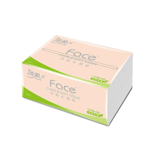 洁柔 粉Face抽纸3层120抽*3包(新旧款式随机) J0R-1203B1T 商品图2