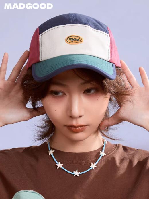 马得工地/MDGDMZ252302/撞色绣标五片帽 商品图2