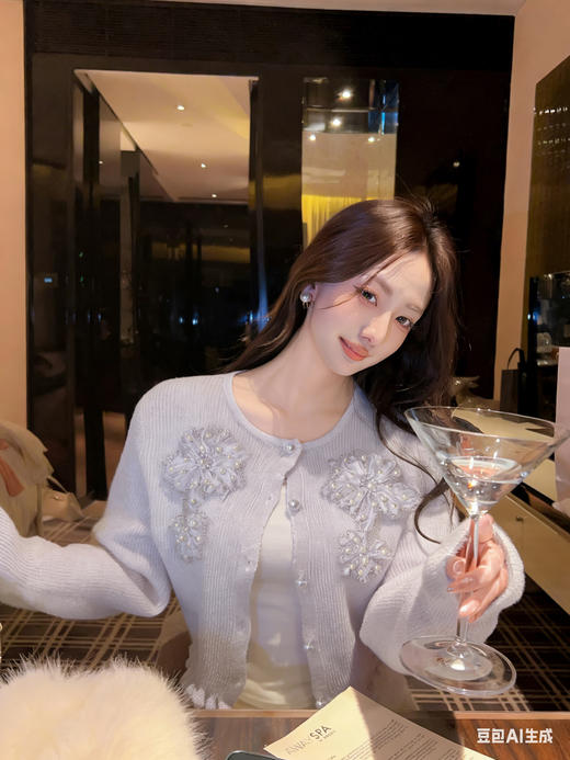 张心子【未闻花名】春夏烟钻防晒减龄外套开衫 U2603049 商品图13