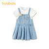 【商场同款】巴拉巴拉童装儿童连衣裙女童2026新款夏假两件牛仔裙 商品缩略图0