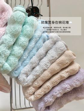 【19.9元3条】蕉下新品·7A抗菌亲肤速干升级奶猫绒毛巾!