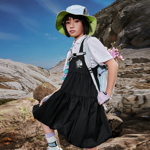 PUMA彪马童装2026夏季新款儿童连衣裙背带裙甜美时尚 商品图0