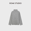 ROMI STUDIO灵地思羊毛棉混纺柔软不扎贴身高领长袖T恤RWCWSG7299 商品缩略图1
