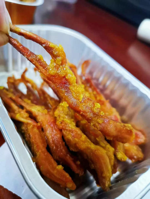 九周曲咸蛋黄鸭舌 商品图0