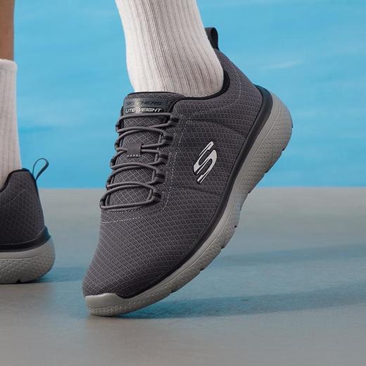 Skechers斯凯奇 男跑步鞋 8790258-CCBK 商品图3
