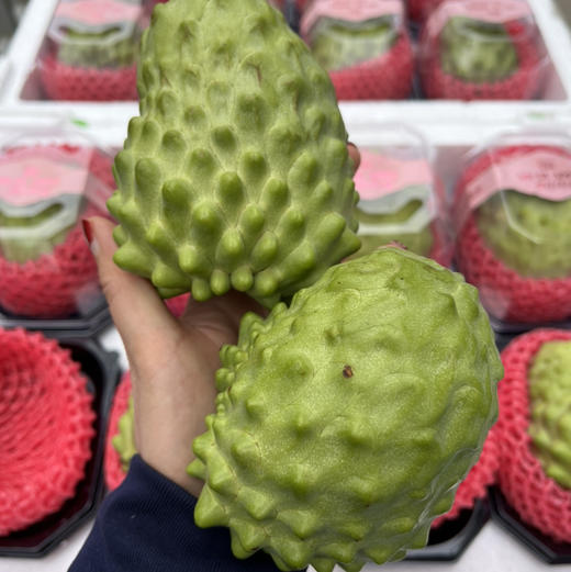 【牛奶释迦】放软超级美味，新鲜到店，硬，常温放软置尾部有裂口就可以食用，营养充沛，健康美味，超级香甜！ 商品图10