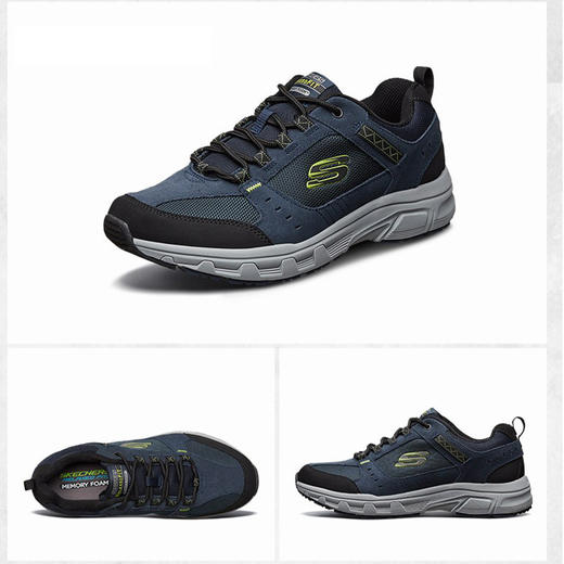 Skechers斯凯奇 男绑带城市户外鞋 51893-NVLM 商品图0