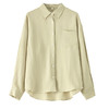 智性老钱风轻氧亚麻衬衫 春夏防晒女士衬衫轻奢高级感长袖外穿薄款纯色外套 商品缩略图7