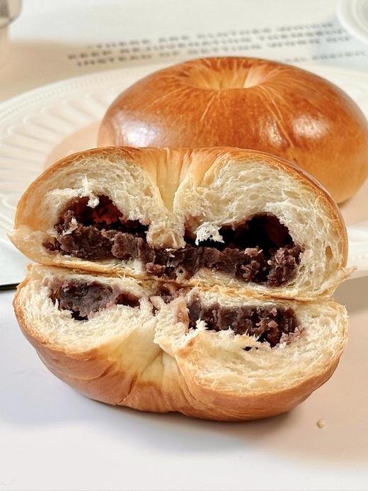 【多妈团购 欣欣抹茶红豆贝果面包】自带浓郁红豆香与清新抹茶味，我超爱~韧韧的贝果加上甜软的豆沙，好吃又营养，蓬松柔软，不甜腻-欣欣蛋糕 商品图11