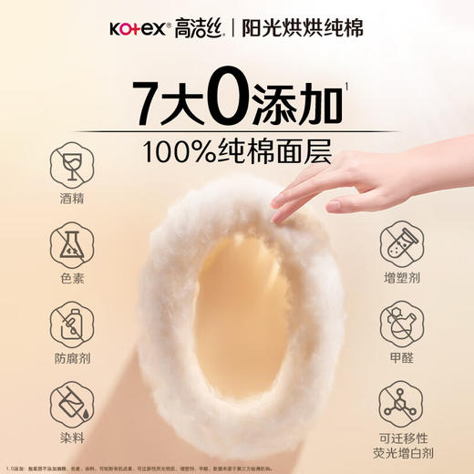 高洁丝 日夜卫生巾套装(臻选240+臻选280+小Q包20片) 9GS4JT-0E 商品图4