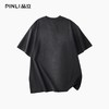 PINLI品立2026夏季新款字母印花圆领短袖T恤男士上衣BG262111503BG262111503 商品缩略图2