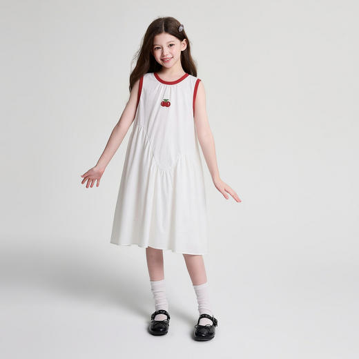 笛莎Deesha 2026年夏季新款中童女童F时尚出街连衣裙连衣裙 商品图1