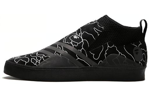 BAPE x adidas originals 3ST.002 防滑轻便 低帮 板鞋 男款 迷彩DB3003 商品图0