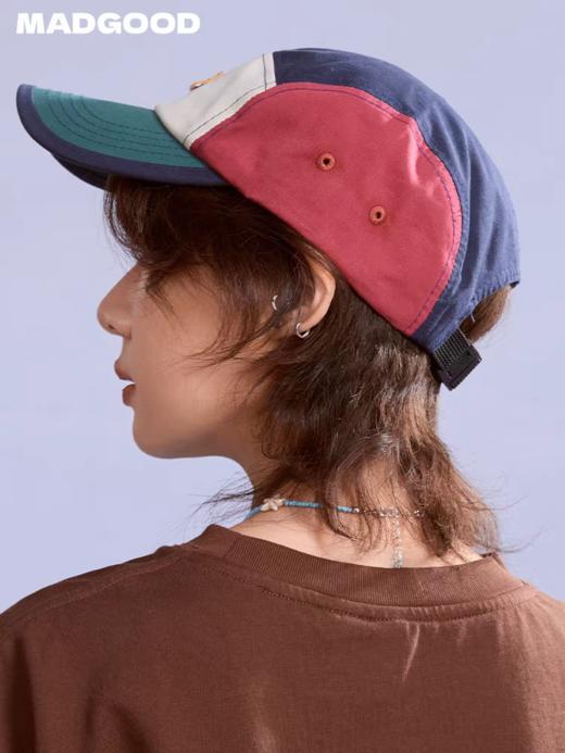 马得工地/MDGDMZ252302/撞色绣标五片帽 商品图1