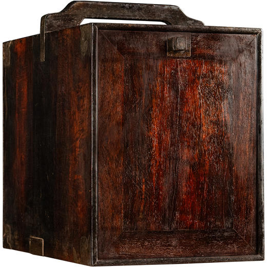 清早期 紫檀提梁文房箱 商品图5