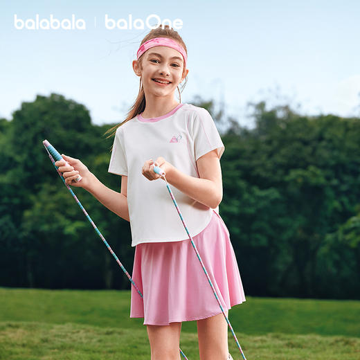 【balaOne】巴拉巴拉女童短袖套装儿童两件套2026新款春夏装防晒 商品图2