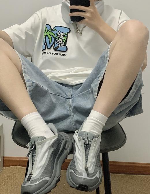 一店k （仅售48小时！）太酷了！HK又一个王炸！刀锋战士360°无死角！机能风上脚真的帅惨了！抗撕裂面料 vibram橡胶大底 无鞋带设计太爱了！未来感解构风 双层跑步鞋 脚感绝了！ 商品图2