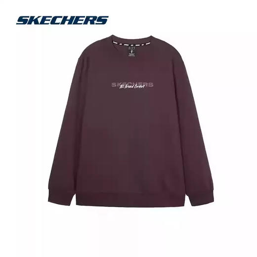 Skechers斯凯奇 中性针织套头卫衣 L424U101-04QS 商品图0
