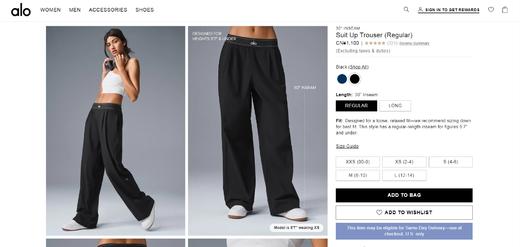 女神阔腿裤，给打一百分。上身巨显瘦户外瑜伽松紧腰长裤C041188 商品图5