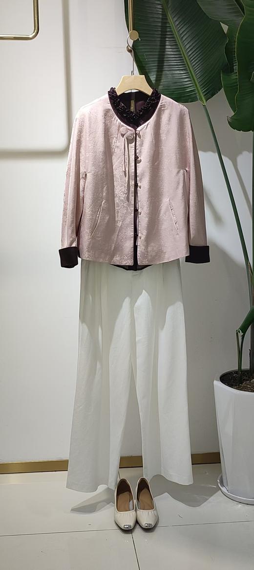 64W018春款外套 新中式国风短款外套 商品图11