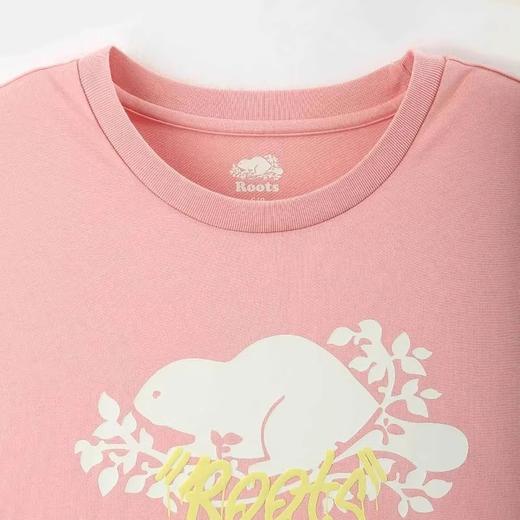 【2件9折】【ROOTS】女式休闲海狸短袖T恤 商品图4