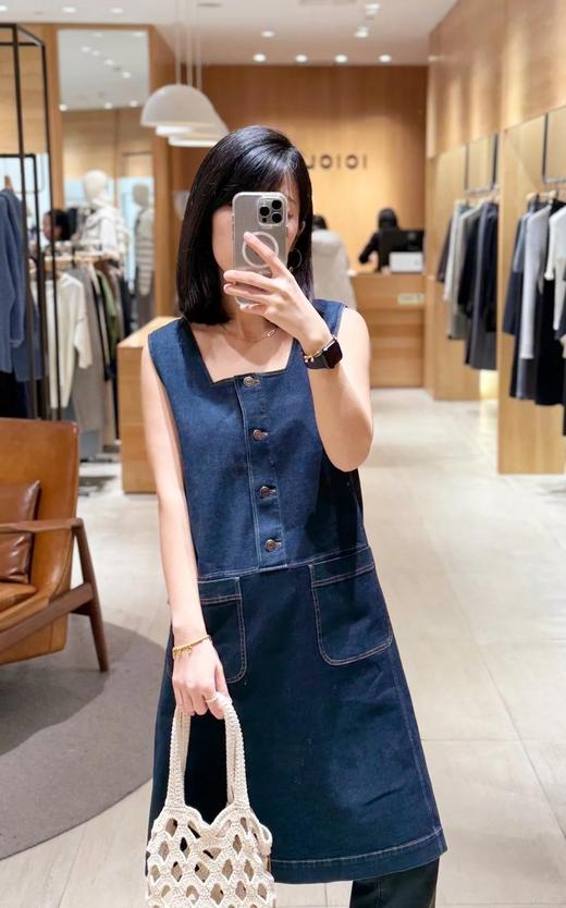 【高品质私服】【IC棉弹牛仔布中长连衣裙】赋予织物优越性能、上乘外观和舒适手感N1295-CC【无标出货 介意慎拍】 商品图4