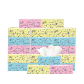 清风 超质感抽纸3层110抽24包抽取式面巾纸 AR33LS1