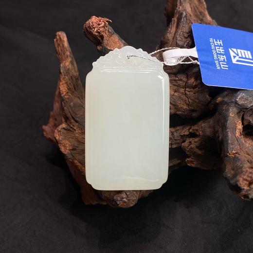 【快抱】【于田产和田玉于田料羊脂白玉无事牌 45*27】出证书，发货1~5天，48小时鉴赏期 商品图3