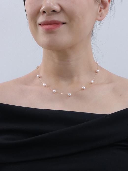 【挚友限定】满天星-18k金akoya珍珠项链 6-6.5mm 商品图3