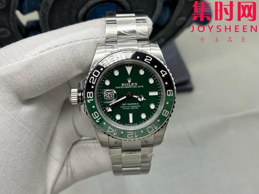 劳力士VS格林尼治型"雪碧圈"格林尼治GMT 左撇 板带 三珠带 丹东3285一体机 男士腕表 商品图1