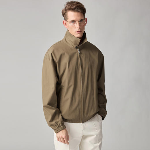 纯棉经典款教练夹克 商品图1