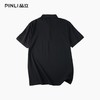 PINLI品立2026夏季新款纯色百搭款纽扣领短袖POLO衫男士上衣体恤GD262112070 商品缩略图1