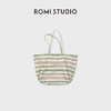 ROMI STUDIO 首饰袋 “生活彩虹”细条纹日常休闲单肩包RWDSP82409 商品缩略图0