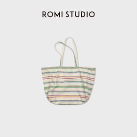 ROMI STUDIO 首饰袋 “生活彩虹”细条纹日常休闲单肩包RWDSP82409