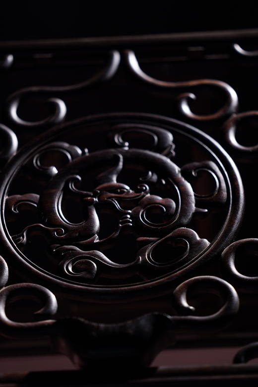 【小叶紫檀书架】高7cm 长31cm 宽31cm | 大梦香堂 商品图4