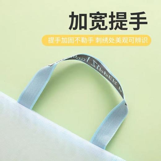 博酷A4烟熏系列双层手提网纱学科袋 商品图2