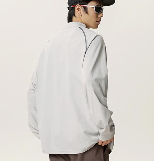 【NICESELF 都市运动户外速干长T恤】【NICESELF  春季半拉链立领卫衣男女款】吸湿速干｜光子抗菌｜UPF100+防紫外线｜注入全天候清爽保障 商品图6