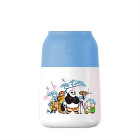 功夫熊猫(KUNG FU PANDA) 盖世五侠焖烧杯蓝530ml A114