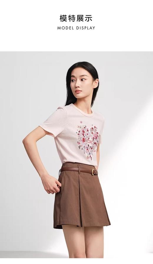 雅y同款 自带浪漫滤镜的爱心花簇 T 恤 商品图4