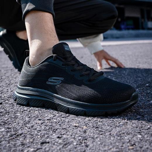 Skechers斯凯奇 男跑步鞋 8790345-BBK 商品图2