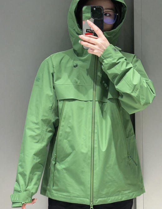 韩国订单可陇Windchaser女士连帽风衣冲锋衣外套032601 商品图9