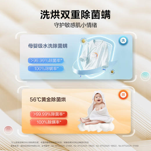 海尔（Haier）云溪55系列 大容量洗烘套装12KG滚筒洗衣机+热泵烘干机双擎XQG120-LE55DWU1+12kg55DW 商品图4