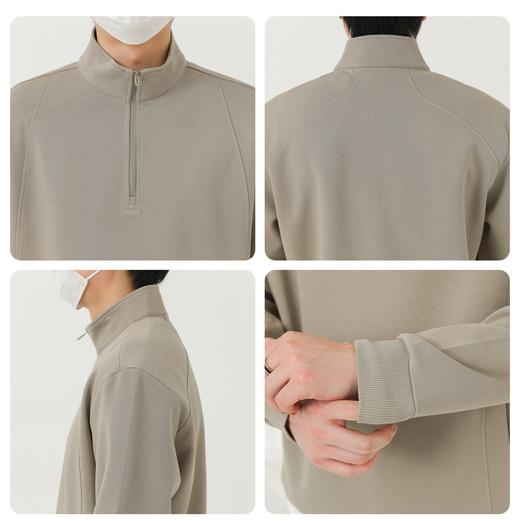 【NICESELF 都市运动户外速干长T恤】【NICESELF  春季半拉链立领卫衣男女款】吸湿速干｜光子抗菌｜UPF100+防紫外线｜注入全天候清爽保障 商品图13